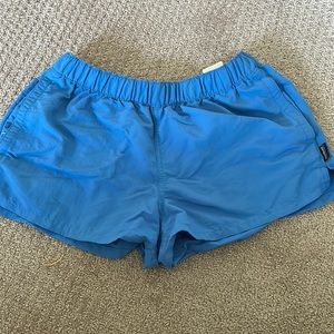 Blue Patagonia shorts